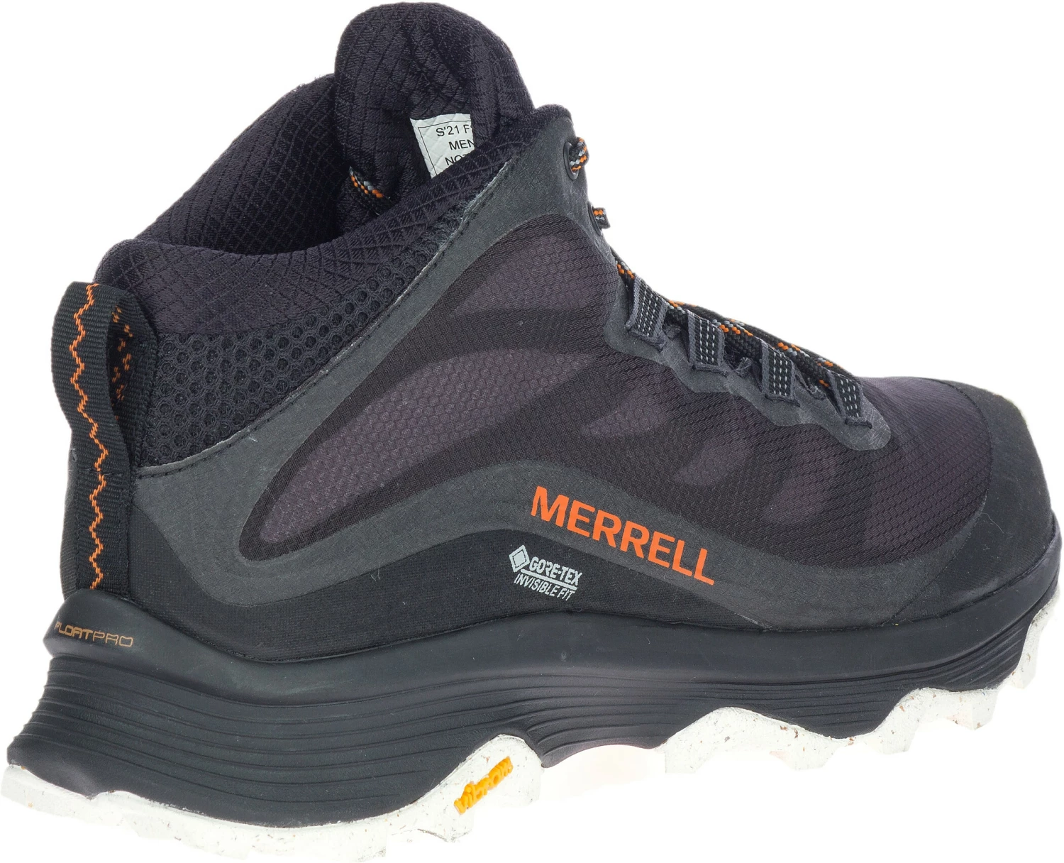 Merrell Moab Speed Mid GTX Chaussures Homme, olive/orange 7 Merrell Moab Speed Mid GTX Chaussures Homme, olive/orange – Image 5