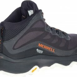 Merrell Moab Speed Mid GTX Chaussures Homme, noir -Chaussures trekking Soldes merrell moab speed mid gtx shoes men black 5