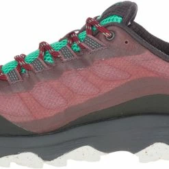 Merrell Moab Speed Chaussures Femme, rouge/vert -Chaussures trekking Soldes merrell moab speed shoes women burlwood 4
