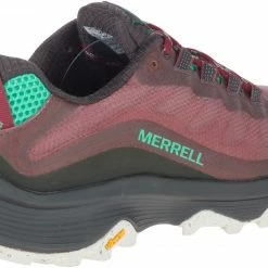 Merrell Moab Speed Chaussures Femme, rouge/vert -Chaussures trekking Soldes merrell moab speed shoes women burlwood 6