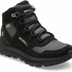 Merrell Ontario 85 Waterproof Chaussures Enfant, jaune/noir