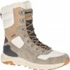 Merrell Ontario Tall Polar WP Chaussures Femme, olive/beige -Chaussures trekking Soldes merrell ontario tall polar wp shoes women olive coyote 1