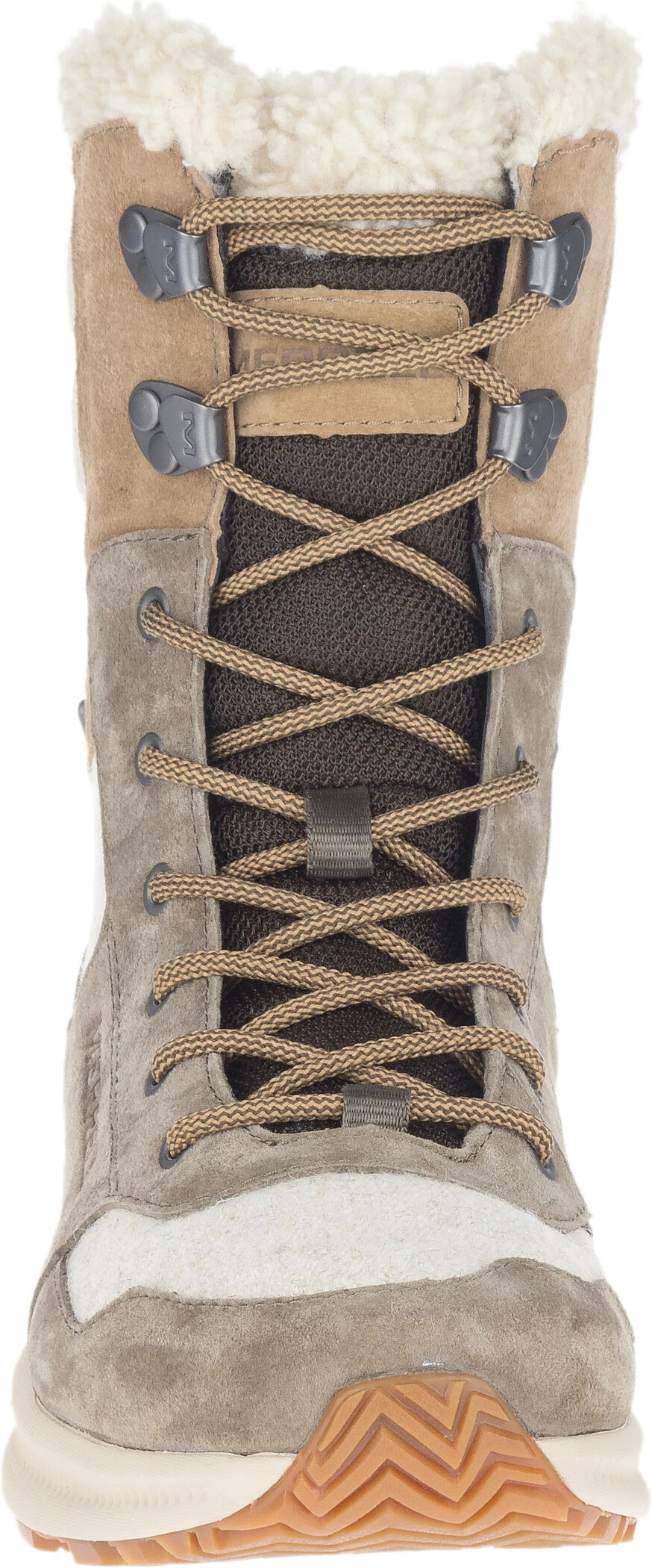 Merrell Ontario Tall Polar WP Chaussures Femme, olive/beige 6 Merrell Ontario Tall Polar WP Chaussures Femme, olive/beige – Image 4