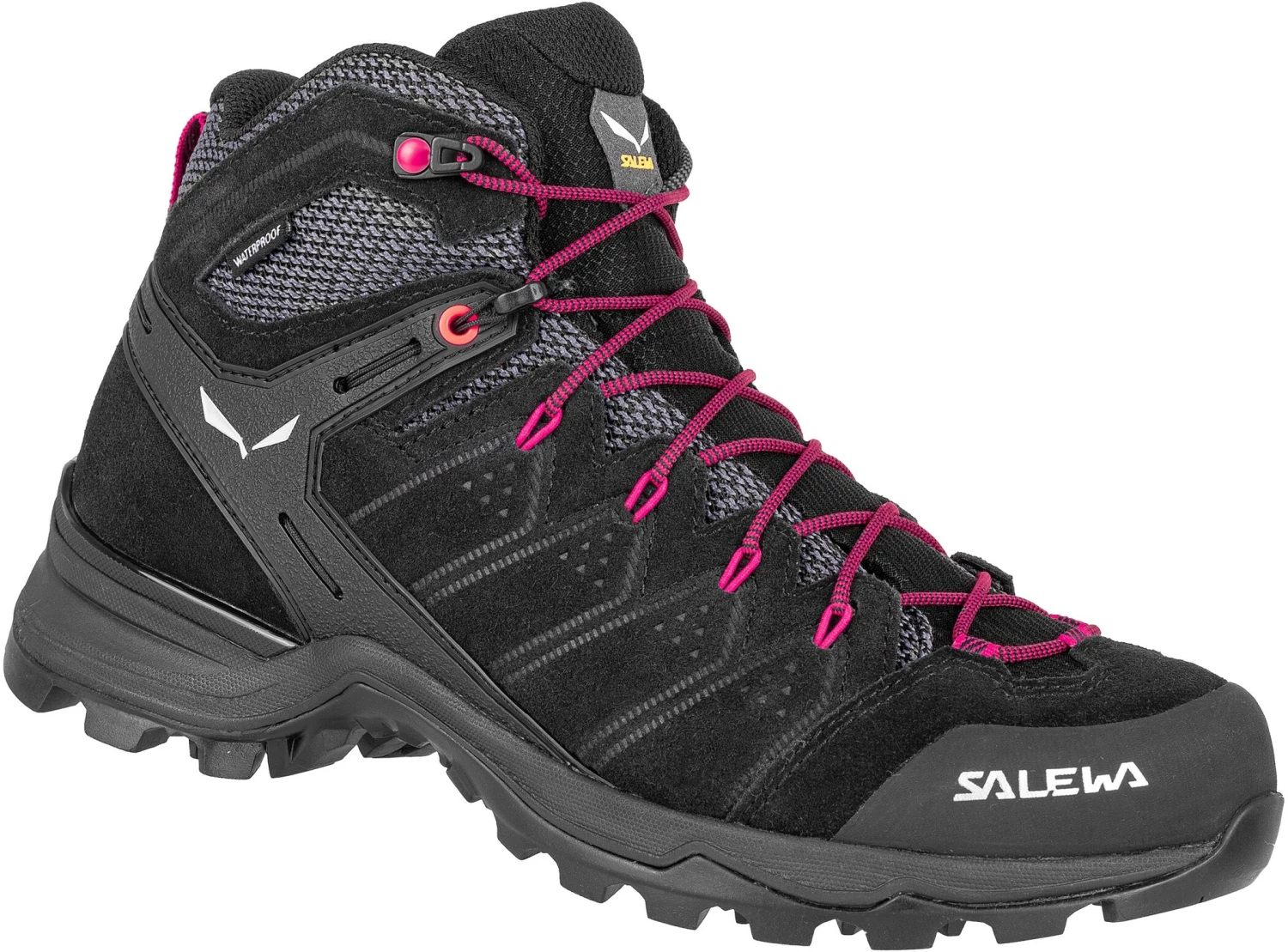 SALEWA Alp Mate WP Chaussures mi-hautes Femme, noir/rose 3 SALEWA Alp Mate WP Chaussures mi-hautes Femme, noir/rose