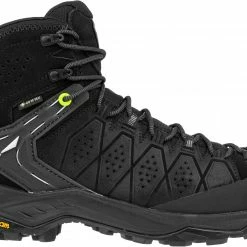 SALEWA Alp Trainer 2 GTX Chaussures mi-hautes Homme, noir -Chaussures trekking Soldes salewa alp trainer 2 gtx mid shoes men black black 6