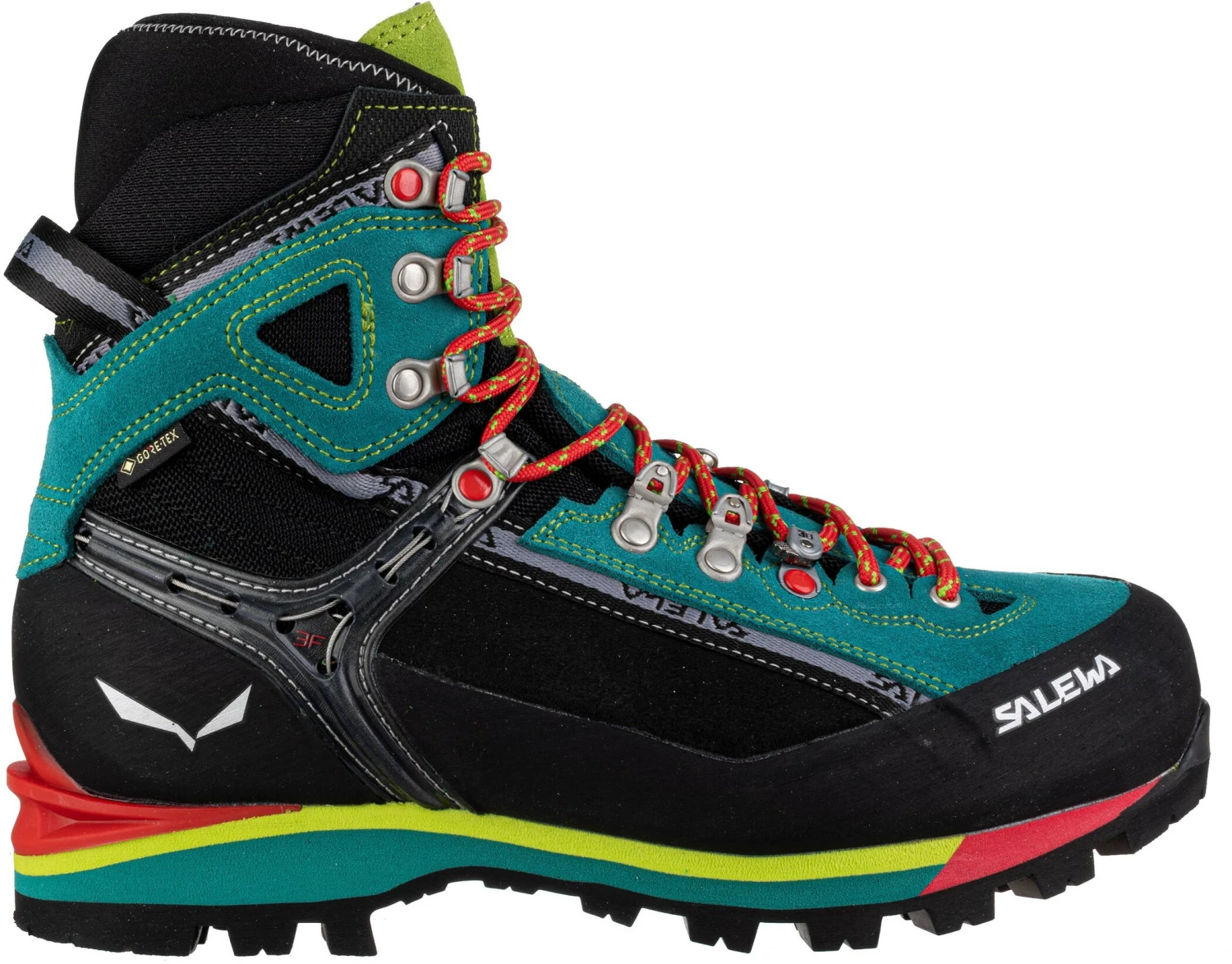 SALEWA Condor Evo GTX Bottes alpines Femme, noir/Multicolore 7 SALEWA Condor Evo GTX Bottes alpines Femme, noir/Multicolore – Image 5