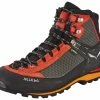SALEWA Crow GTX Chaussures Homme, gris/jaune 1 SALEWA Crow GTX Chaussures Homme, gris/jaune -Chaussures trekking Soldes salewa crow gtx kengaet miehet black papavero 1