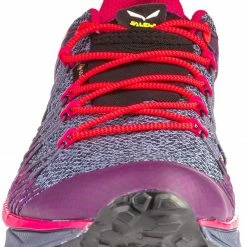 SALEWA Dropline GTX Chaussures Femme, Bleu pétrole -Chaussures trekking Soldes salewa dropline gtx shoes women ombre blue virtual pink 3 1