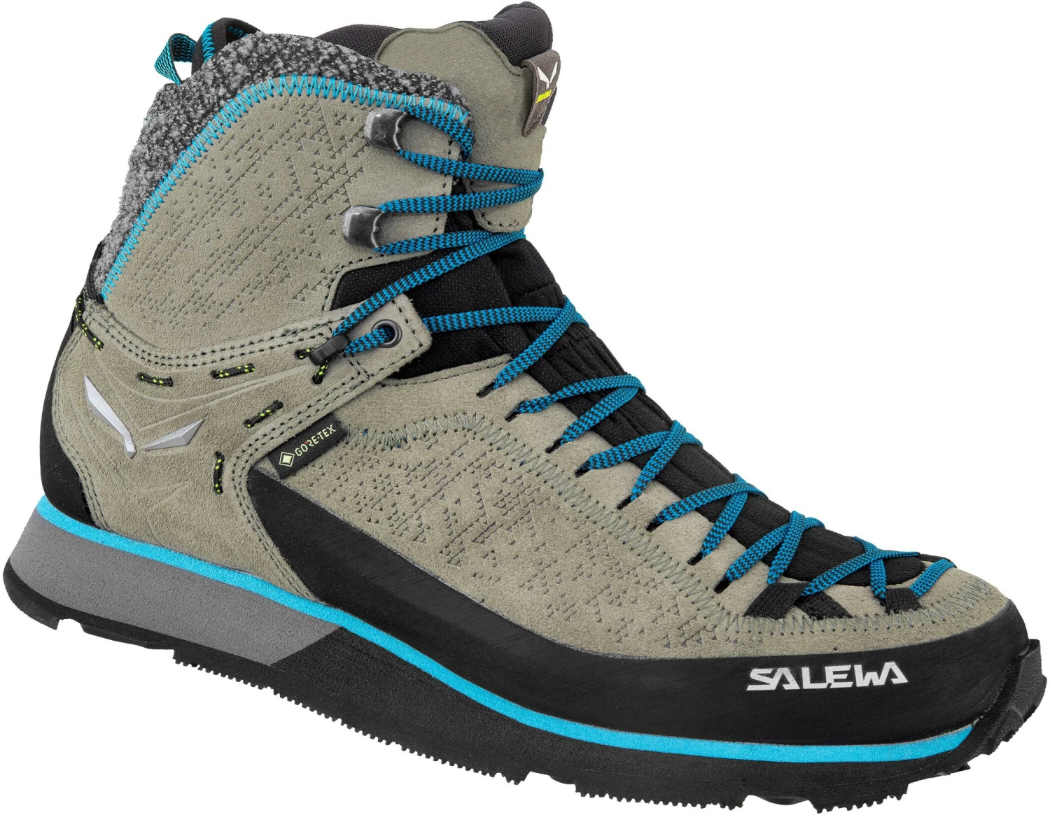 SALEWA MTN Trainer 2 Winter GTX Chaussures Femme, gris/noir 3 SALEWA MTN Trainer 2 Winter GTX Chaussures Femme, gris/noir