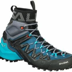 SALEWA Wildfire Edge GTX Chaussures Femme, bleu