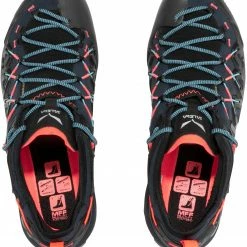 SALEWA Wildfire Edge GTX Chaussures Femme, bleu -Chaussures trekking Soldes salewa wildfire edge gtx shoes women navy blazer black 3