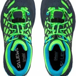 SALEWA Wildfire Chaussures Enfant, bleu/turquoise 10 SALEWA Wildfire Chaussures Enfant, bleu/turquoise -Chaussures trekking Soldes salewa wildfire shoes kids fluo green blue danube 3