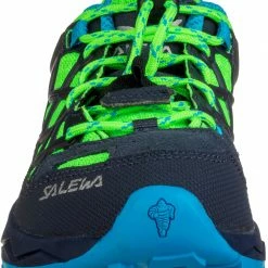 SALEWA Wildfire Chaussures Enfant, bleu/turquoise 11 SALEWA Wildfire Chaussures Enfant, bleu/turquoise -Chaussures trekking Soldes salewa wildfire shoes kids fluo green blue danube 4