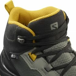 Salomon OUTward CSWP Chaussures Enfant, gris -Chaussures trekking Soldes salomon outward cswp shoes kids castor gray black arrow wood 3