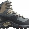 Salomon Quest Element GTX Chaussures Femme, beige/noir -Chaussures trekking Soldes salomon quest element gtx shoes women ebony rainy day stormy weather 1