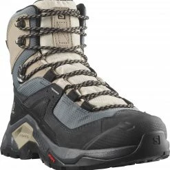 Salomon Quest Element GTX Chaussures Femme, beige/noir -Chaussures trekking Soldes salomon quest element gtx shoes women ebony rainy day stormy weather 3