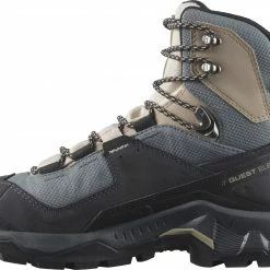 Salomon Quest Element GTX Chaussures Femme, beige/noir -Chaussures trekking Soldes salomon quest element gtx shoes women ebony rainy day stormy weather 6