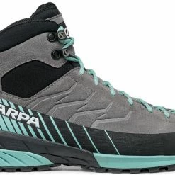Scarpa Mescalito GTX Chaussures mi-hautes Femme, gris 9 Scarpa Mescalito GTX Chaussures mi-hautes Femme, gris -Chaussures trekking Soldes scarpa mescalito gtx mid shoes women midgray aqua 3