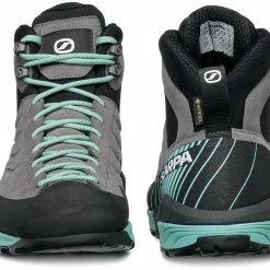 Scarpa Mescalito GTX Chaussures mi-hautes Femme, gris 11 Scarpa Mescalito GTX Chaussures mi-hautes Femme, gris -Chaussures trekking Soldes scarpa mescalito gtx mid shoes women midgray aqua 5