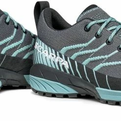 Scarpa Mescalito Knit Chaussures Femme, gris/turquoise 10 Scarpa Mescalito Knit Chaussures Femme, gris/turquoise -Chaussures trekking Soldes scarpa mescalito knit shoes women gray aqua 3