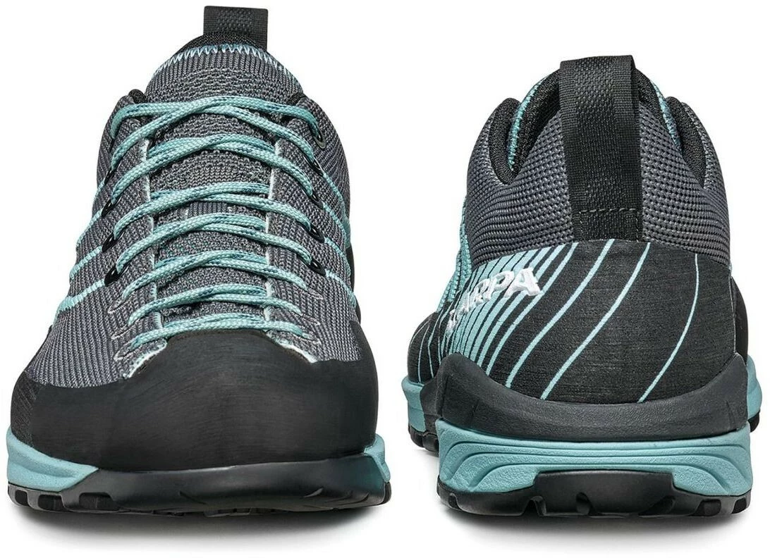 Scarpa Mescalito Knit Chaussures Femme, gris/turquoise 6 Scarpa Mescalito Knit Chaussures Femme, gris/turquoise – Image 4