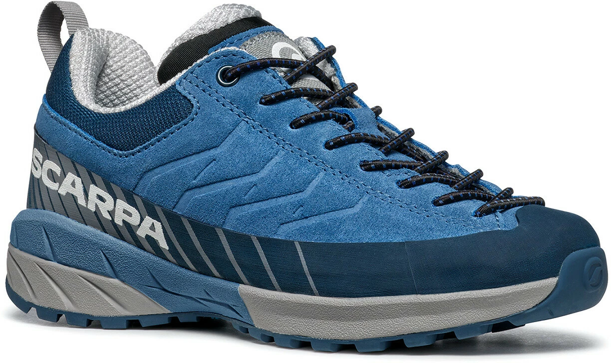 Scarpa Mescalito Lace Chaussures Enfant, gris/turquoise 3 Scarpa Mescalito Lace Chaussures Enfant, gris/turquoise