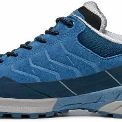 Scarpa Mescalito Lace Chaussures Enfant, gris/turquoise 10 Scarpa Mescalito Lace Chaussures Enfant, gris/turquoise -Chaussures trekking Soldes scarpa mescalito lace shoes kids jeans gray 3 1
