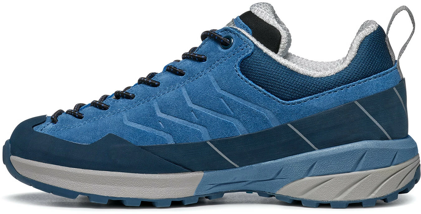 Scarpa Mescalito Lace Chaussures Enfant, gris/turquoise 5 Scarpa Mescalito Lace Chaussures Enfant, gris/turquoise – Image 3