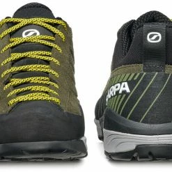 Scarpa Mescalito Chaussures Homme, gris/orange -Chaussures trekking Soldes scarpa mescalito shoes men thyme green forest 5 1