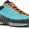 Scarpa Mescalito Chaussures Femme, turquoise/gris -Chaussures trekking Soldes scarpa mescalito shoes women ceramic gray 1