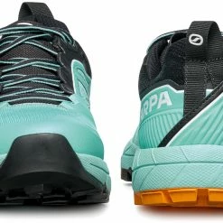 Scarpa Rapid Chaussures Femme, turquoise -Chaussures trekking Soldes scarpa rapid shoes women aqua sunny orange 4