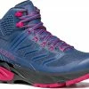 Scarpa Rush Mid GTX Chaussures Femme, bleu/rose -Chaussures trekking Soldes scarpa rush mid gtx shoes women blue fuxia 1