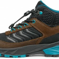 Scarpa Rush Mid S GTX Chaussures Enfant, marron/noir -Chaussures trekking Soldes scarpa rush mid s gtx shoes kids dark brown ottanio 3