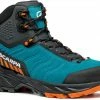 Scarpa Rush Trek GTX Chaussures Homme, noir/bleu -Chaussures trekking Soldes scarpa rush trek gtx shoes men pagoda blue mango 1