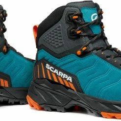 Scarpa Rush Trek GTX Chaussures Homme, marron/gris 10 Scarpa Rush Trek GTX Chaussures Homme, marron/gris -Chaussures trekking Soldes scarpa rush trek gtx shoes men pagoda blue mango 3 1