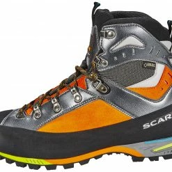 Scarpa Triolet GTX Chaussures Homme, gris/orange -Chaussures trekking Soldes scarpa triolet gtx shoes men tonic 4