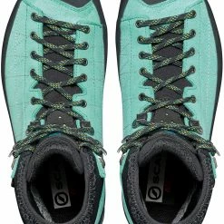 Scarpa Zodiac Tech GTX Chaussures Femme, turquoise/noir -Chaussures trekking Soldes scarpa zodiac tech gtx shoes women green blue 4