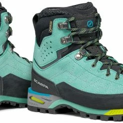 Scarpa Zodiac Tech GTX Chaussures Femme, turquoise/noir -Chaussures trekking Soldes scarpa zodiac tech gtx shoes women green blue 5