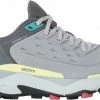The North Face Vectiv Exploris FutureLight Chaussures en cuir Femme, gris -Chaussures trekking Soldes the north face vectiv exploris futurelight leather shoes women meld grey vanadis grey 1