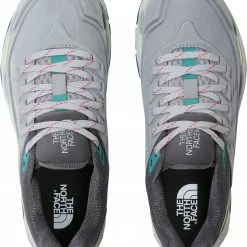 The North Face Vectiv Exploris FutureLight Chaussures en cuir Femme, gris -Chaussures trekking Soldes the north face vectiv exploris futurelight leather shoes women meld grey vanadis grey 4