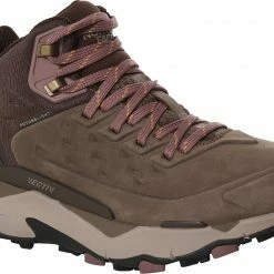 The North Face Vectiv Exploris FutureLight Chaussures mi-hautes en cuir Femme, gris -Chaussures trekking Soldes the north face vectiv exploris futurelight mid leather shoes women bipartisan brown coffee brown 5 2