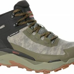 The North Face Vectiv Exploris FutureLight Chaussures mi-hautes Homme, olive/noir -Chaussures trekking Soldes the north face vectiv exploris futurelight mid shoes men military olive cloud camo wash print tnf black 4 1