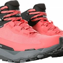 The North Face Vectiv Exploris FutureLight Chaussures mi-hautes Femme, rouge/noir