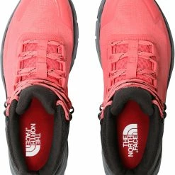 The North Face Vectiv Exploris FutureLight Chaussures mi-hautes Femme, gris/turquoise -Chaussures trekking Soldes the north face vectiv exploris futurelight mid shoes women fiesta red tnf black 3