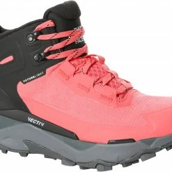 The North Face Vectiv Exploris FutureLight Chaussures mi-hautes Femme, gris/turquoise -Chaussures trekking Soldes the north face vectiv exploris futurelight mid shoes women fiesta red tnf black 5