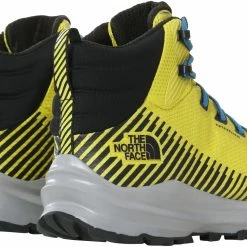 The North Face Vectiv Fastpack Futurelight Chaussures mi-hautes Homme, jaune/noir -Chaussures trekking Soldes the north face vectiv fastpack futurelight mid shoes men acid yellow tnf black 5 2
