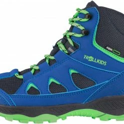 TROLLKIDS Femund Winter Hiker Chaussures Enfant, gris/turquoise