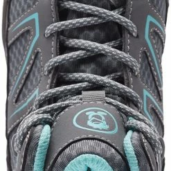 TROLLKIDS Skarvan Hiker Chaussures mi-hautes Enfant, bleu/vert -Chaussures trekking Soldes trollkids skarvan hiker mid shoes kids anthracite mint 6 4