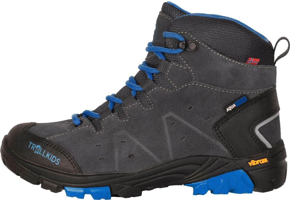 TROLLKIDS Trollsteinen Hiker Chaussures mi-hautes Enfant, gris 3 TROLLKIDS Trollsteinen Hiker Chaussures mi-hautes Enfant, gris