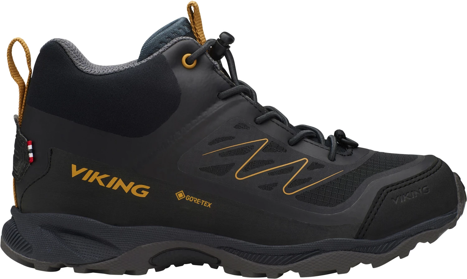 Viking Footwear Tind Mid GTX Chaussures Enfant, noir 7 Viking Footwear Tind Mid GTX Chaussures Enfant, noir – Image 5
